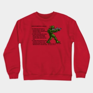 Asimov's Laws of Robotics Crewneck Sweatshirt